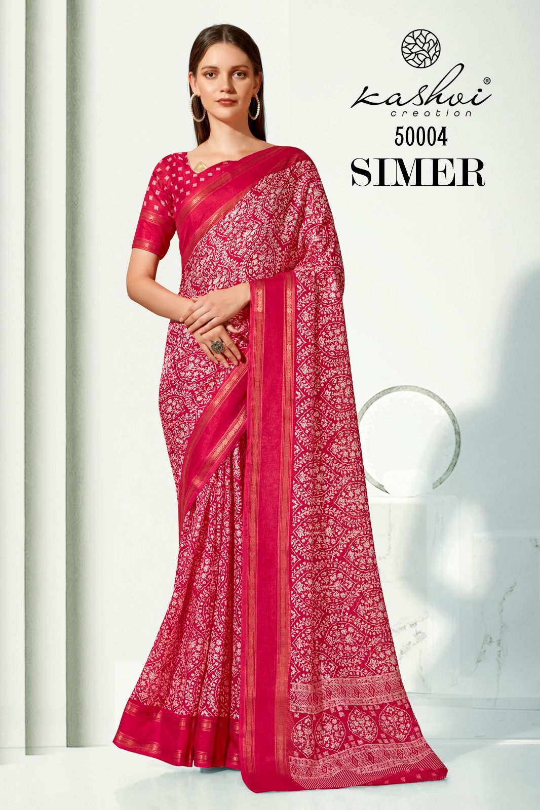 Kashvi Simer By LT Fabrics Daily Wear Sarees Catalog